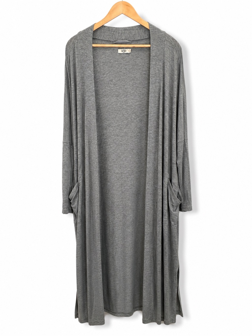 UGG Eleanor Gray Open Front Duster Cardigan XS/S